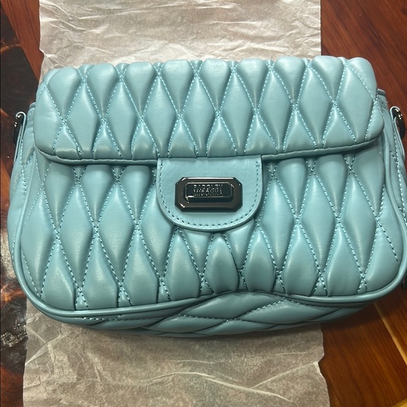 Badgley Mischka Blue Bag - Picture 2 of 7